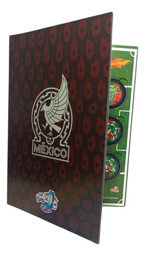 Album Coleccionador + Tazos Completos De Selección Mexicana