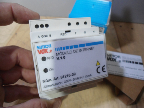 Módulo Internet Simon Vox.2 Série 81216-39 - Novo
