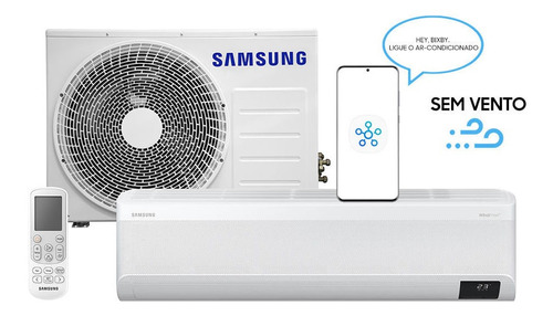 Ar-condicionado Split Inverter Samsung Windfree 22000 Btus Só Frio Branco 220v