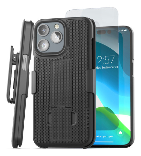 Funda Para iPhone 15 Pro Con Clip De Cinturon Duraclip 