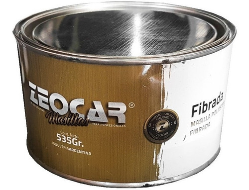 Masilla Poliester Fibrada Zeoparch 535 Gr. - Zeocar