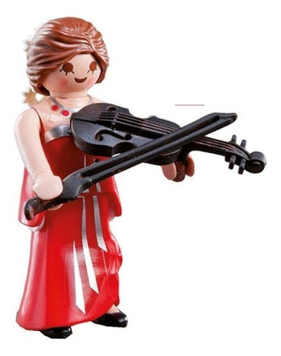 Playmobil Serie 5 Nena Volinista Violin Musicos Musica Artis