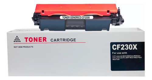 Toner Generico Cf230x Negro Para Laserjet Pro M203/m227sdn