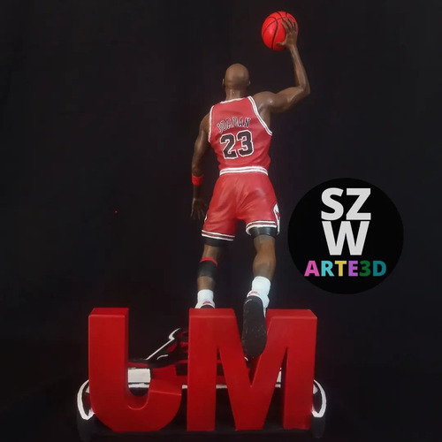 Estatua Michael Jordan Dunk 1:6