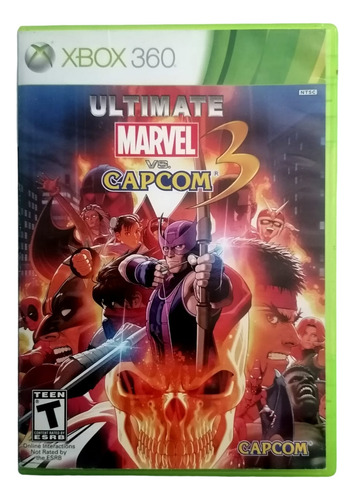 Ultimate Marvel Vs Capcom 3 Xbox 360 (Reacondicionado)