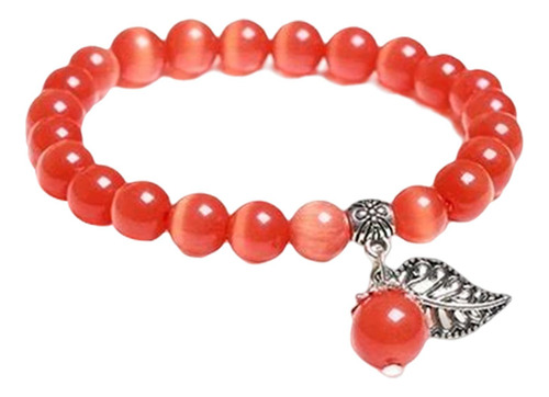 5 Lujosa Pulsera De Piedras Con Cuentas De Cristal 5 Piezas