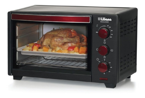 Imagen 1 de 7 de Horno Eléctrico Liliana Fácil Cook Ao132 32lt 1750w
