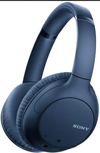 Auricular Sony Wh-h710 Azul Noise Canceling-caja Rota-nuevo