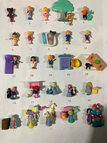 Vintage Polly Pocket Miniaturas