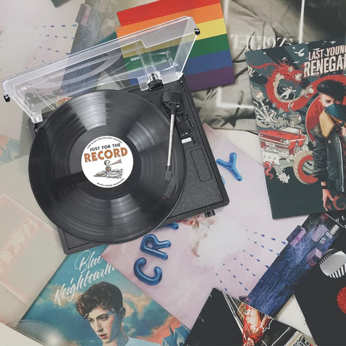 Tocadiscos Vintage Con Altavoces Y Bluetooth, 3 Velocidades