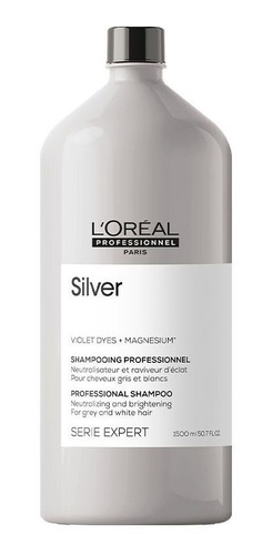 Shampoo Silver Magnesium Loreal 1500ml Serie Expert