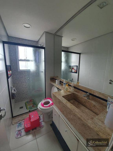Imagem 4 de 13 de Apartamento Com 2 Dormitórios À Venda, 66 M² Por R$ 490.000,00 - Jardim - Santo André/sp - Ap1311