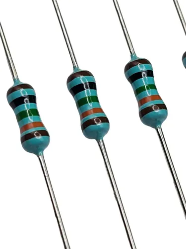 Kit 100 Resistor De Filme Metálico 105 Kohms 1% 0,6w 105k Kit 100 Resistor De Filme Metálico 105 Kohms 1% 0,6w 105k
