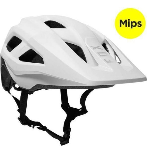 Casco Bicicleta Mainframe Mips Blanco Fox Talla L