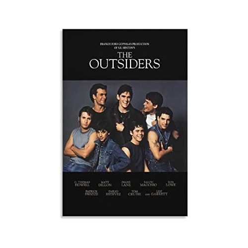Póster De Película The Outsiders Teen Drama Office Ar...