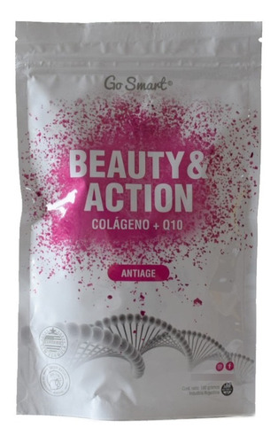 Beauty & Action X 180 G Colágeno Y Coenzima Q10 Go Smart