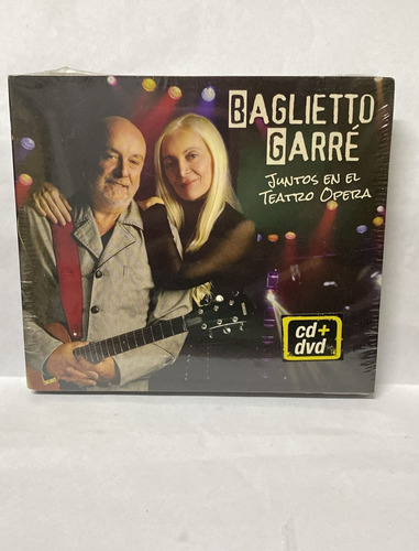 Cd Baglietto Garré Juntos En El Teatro Opera