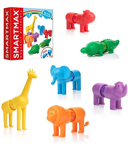 Smartmax Mis Primeros Animales De Safari Stem - Juego De Con