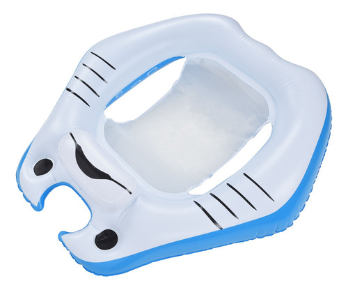 Flotador De Piscina Inflable De Pvc, Portátil, Linda Silla D