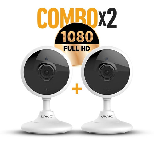 Kit X2 Camara De Seguridad 1080p Vision Nocturna Full Hd