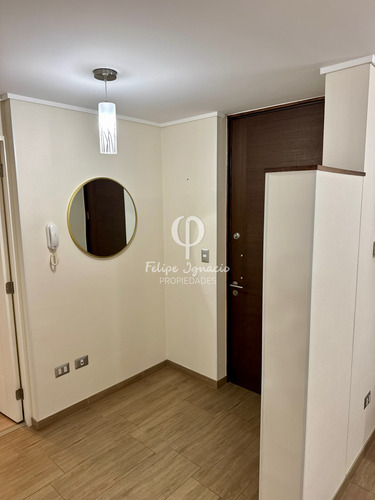 Listo Para Vivir, Depto Amoblado En Condominio Con Piscina
