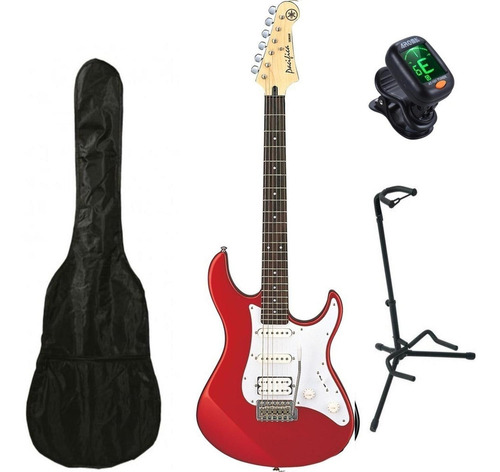 Yamaha Pac012rm Guitarra Electrica Funda Base Y Afinador