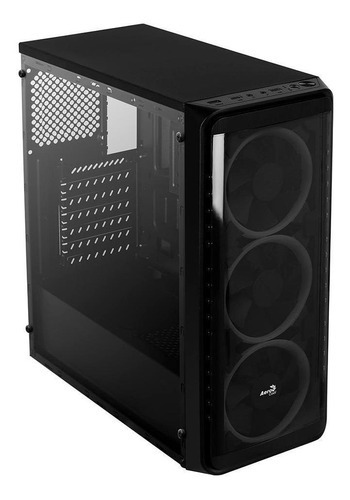 Gabinete Gamer Aerocool Si-5200 Preto Acrílico Mid Tower