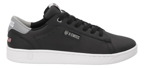 Sneaker Casual 750115pr Goma Hombre Kswiss Letras Cordones