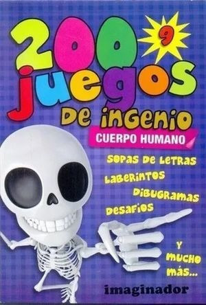 Libro 200 Juegos De Ingenio Cuerpo Humano Vol 9 Nuevo