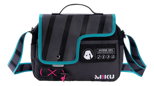 Bolso Bandolera Moeyu Anime Miku Messenger Para Mujer Vocalo