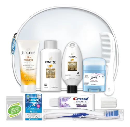 Kit Deluxe De 10 Piezas Pantene - Esenciales De Viaje Tsa