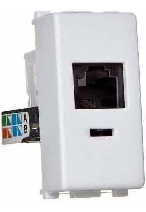 Kit 18 Caixa Sobrepor C/ Conector Keystone Rj45 Cat6 Lizflex
