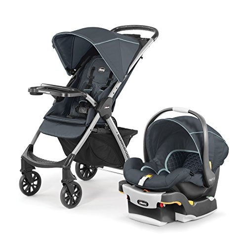 Chicco Mini Bravo Plus Travel System Midnight Coche + Silla 