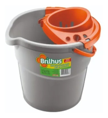 Balde Escurridor Brilhus 9lt