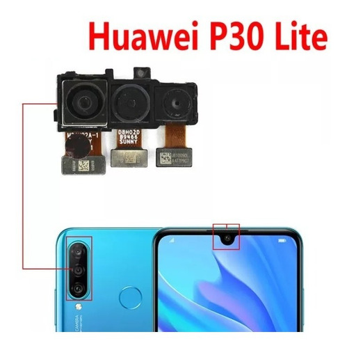 Cámara Trasera Huawei P30 Lite  Repuesto  Somos Tienda