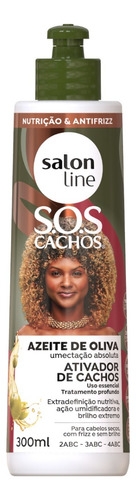 Ativador De Cachos S.o.s Cachos Azeite De Oliva - 300ml