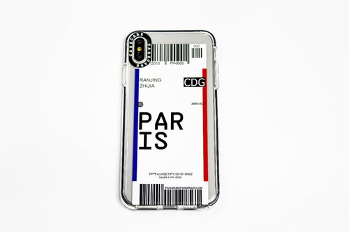 Funda Ticket Paris Para iPhone X / Xs