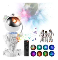 Comprar Astronauta Proyector De Estrellas Y Galaxias, Proyector De Estrellas Para Habitación Con Bocina Bluetooth, Lampara Astronauta Proyector Nebula Con Control Remoto, Ajustable 360