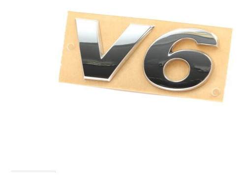Emblema V6 Tampa Traseira Amarok Original Vw 