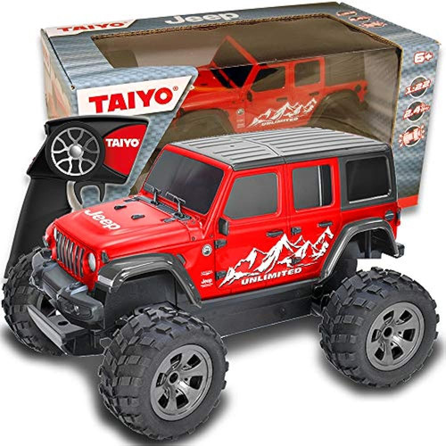 Thin Air Brands Taiyo Rc Truck Jeep Rubicon, Coche De Contro