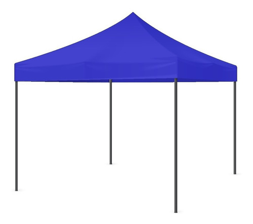 Repuesto De Lona Para Toldo 2x2 100 % Impermeable (dasel) Color Azul