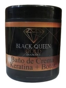 Baño De Crema Black Queen Keratina Y Botox 1kg