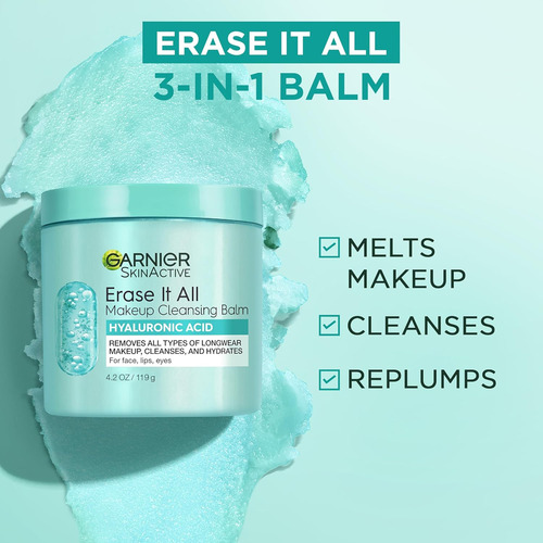 Bálsamo Limpiador De Maquillaje Garnier Erase It All Con Áci
