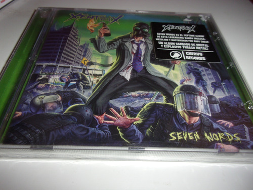 Cd Xentrix Seven Words Nuevo Trash Metal Nuevo Arg 33a