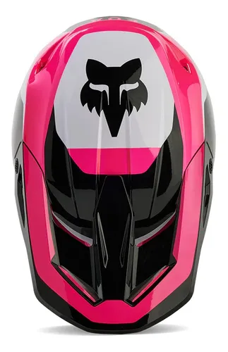 Casco motocross online fox rosa