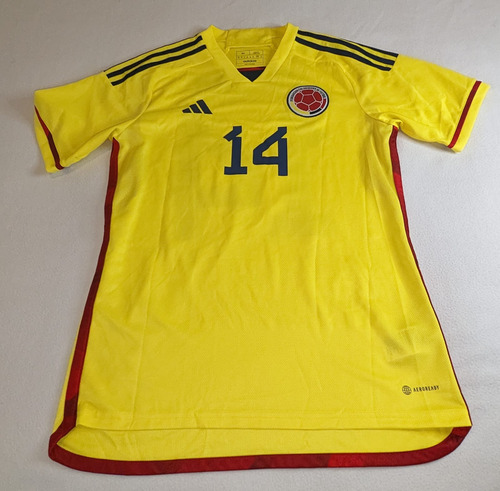 Seleccion Colombia Jersey Match Worn 2023 Titular