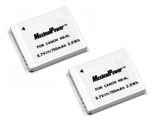 Maximalpower Batería Nb-6l Para Canon Sd1300 Is Sd770