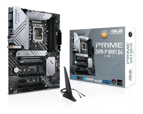 Motherboard Asus Prime Z690-p Wifi D4 Intel Lga1700 Ddr4