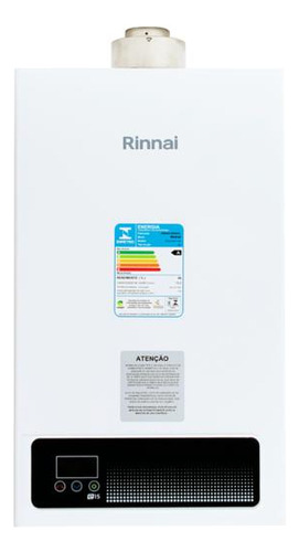 Aquecedor De Água A Gás Rinnai E15 Gn 15l Fluxo Balanceado