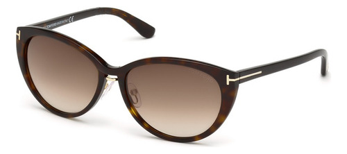 Lente De Sol Tom Ford Tf345 52f Café